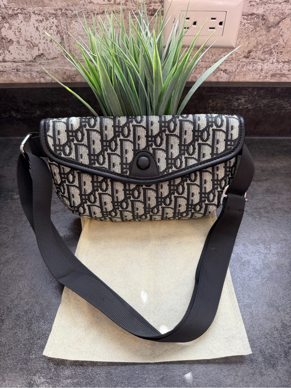 “Christian Dior” Unbranded Belt Bag/ Crossbody